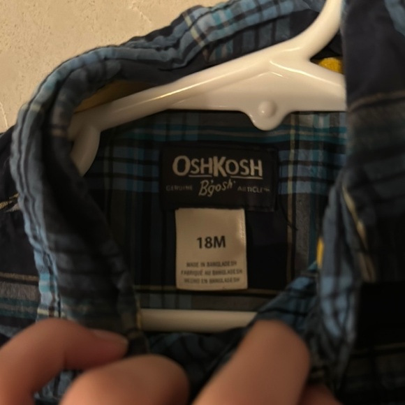 5 18M boys button-up bundle- wrangler, chaps and more - Picture 11 of 11